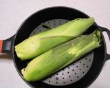 蒸しとうもろこし作り方1写真