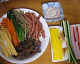 キムパプ（韓国海苔巻き）　アレンジ作り方3写真