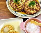 離乳食後期☆ふわやわ和風豆腐ハンバーグ作り方21写真