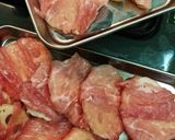 豚巻き蓮根カレー風味焼き作り方1写真