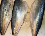 鯖とアボカドの塩バター山椒煮作り方1写真