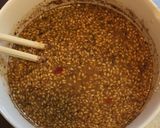 油揚げと空芯菜のピリ辛胡麻だれ炒め作り方2写真