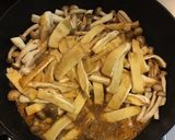 油揚げと空芯菜のピリ辛胡麻だれ炒め作り方4写真