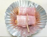 お弁当に！ウインナーのベーコン巻き①作り方4写真