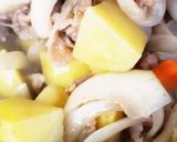 フライパンで簡単♪牛肉こま×2倍カレー作り方2写真
