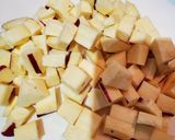 さつまいもとブロッコリーのサラダ作り方1写真