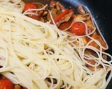 トマト缶＆プチトマトソースの野菜パスタ作り方4写真