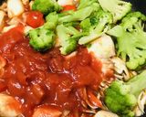 鶏胸肉のトマト缶煮作り方3写真
