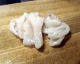 秋田名産、魚塩汁（しょっつる）の稲庭焼きうどん作り方2写真