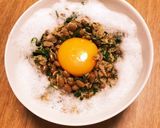 スーパー大麦入り腸活チーズ納豆丼作り方5写真