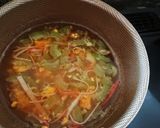 加賀太きゅうりとカニかまのスープ作り方4写真