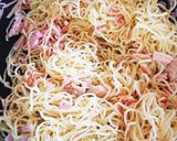 青じそたっぷり塩麹焼きそば作り方4写真
