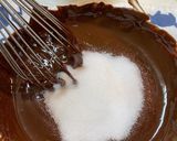 ナッツ&オレンジピールのチョコブラウニー作り方4写真