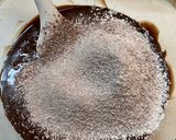 ナッツ&オレンジピールのチョコブラウニー作り方7写真
