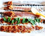 梅醤油麹で＊秋刀魚ロール作り方2写真