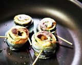 梅醤油麹で＊秋刀魚ロール作り方4写真