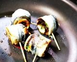 梅醤油麹で＊秋刀魚ロール作り方5写真