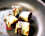 梅醤油麹で＊秋刀魚ロール作り方6写真