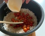 ツナとトマトの炊き込みご飯♡包丁いらず作り方3写真