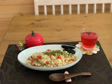 ツナとトマトの炊き込みご飯♡包丁いらず