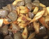 こんにゃくとちくわのおかか炒め作り方3写真