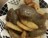 こんにゃくとちくわのおかか炒め作り方4写真