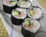 普通に美味しい梅しそかっぱ巻き作り方8写真