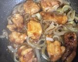 玉ねぎ入り照り焼きチキン作り方2写真