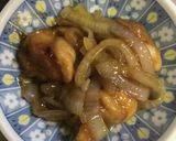 玉ねぎ入り照り焼きチキン作り方3写真