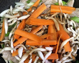 豚肉のすき焼き風炒め作り方4写真