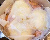 塩豆腐入り　卵の巾着煮作り方6写真