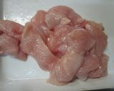 鶏むね肉と卵の親子チリ炒め作り方3写真
