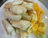 鶏むね肉と卵の親子チリ炒め作り方12写真