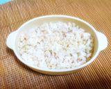 もち麦ご飯でちょっとヘルシーのり弁作り方1写真