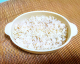 もち麦ご飯でちょっとヘルシーのり弁作り方1写真