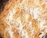 あまったそうめんと干しエビで焼きそうめん作り方6写真