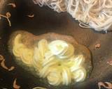 あまったそうめんと干しエビで焼きそうめん作り方8写真