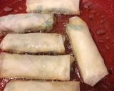 ピーマンと豚肉のスパイシーチーズ春巻作り方8写真