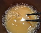 卵1個　ミニ　茶碗蒸し　２つ作り方2写真
