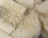 電子レンジ大根　洋風バター醤油かけ作り方1写真