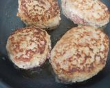 ふわふわふかふかチーズハンバーグ作り方6写真