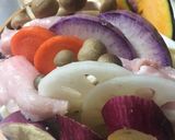10種野菜と豚肉のセイロ蒸し作り方3写真