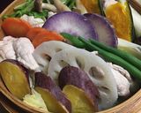 10種野菜と豚肉のセイロ蒸し作り方4写真