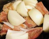 ストウブで豚スペアリブの和風煮込み作り方3写真