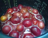 炊飯器で！プラムシロップ♪作り方3写真