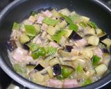 簡単！茄子とベーコンの味噌チーズ作り方4写真