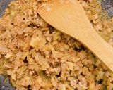 お味噌でイタリアン！肉味噌キャベツパスタ作り方4写真