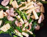 《副菜》豚ニラのソース炒め作り方5写真