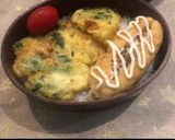 明日葉と豚肉、コーンdeかき揚げ☆作り方11写真