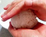 適当!三角塩おにぎり/おむすびにぎりかた作り方9写真